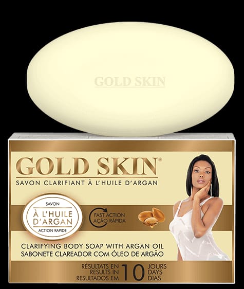 GOLD SKIN clarifying body soap with argan oil | Buy Online | Saffronskins India