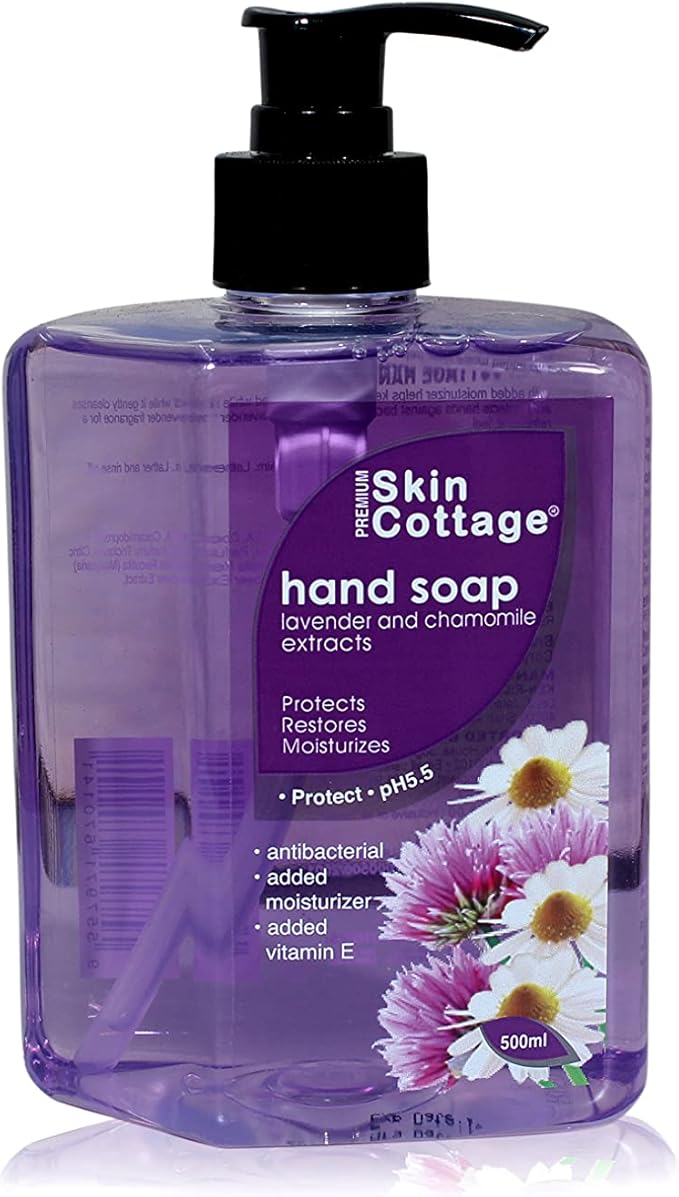  Skin Cottage Hand Soap lavender and chamomile 500ml | Buy Online | Saffronskins India