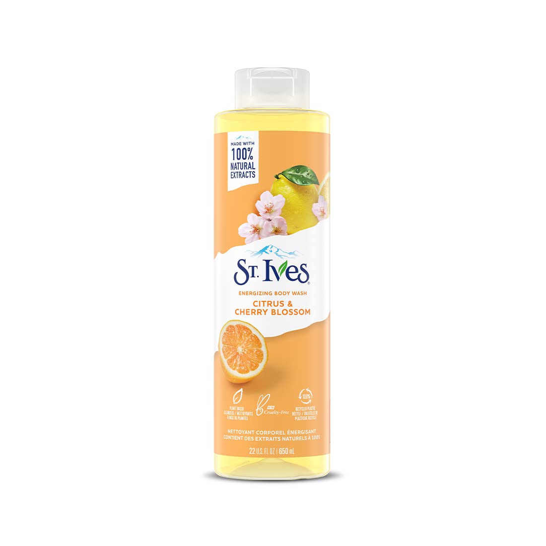 St. Ives Citrus & Cherry Blossom Body Wash | Buy Online | Saffronskins India