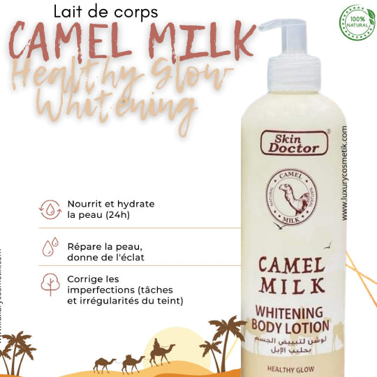 Skin doctor camel milk whitening body lotion 500ml