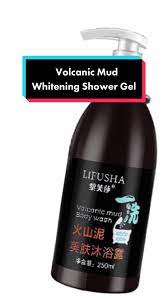 LIFUSHA Volcanic Mud, Whitening Shower Gel 250ml