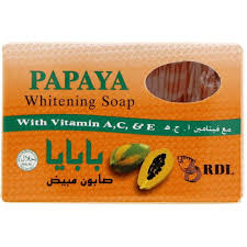 papaya whitening soap