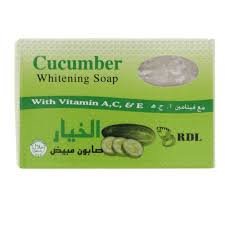 Cucumber whitening soap
