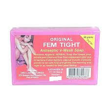 ORIGINAL FEMTIGHT Vagina Tightening/Antiseptic Wash Soap 90g*2(pack of 2 )