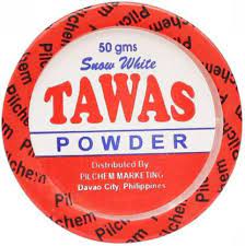 tawas Snow White Powder  (3*50 g)