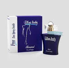 Blue  Lady Perfume EDP with Free Deo Spray Extrait De Parfum - 40 ml  (For Women)