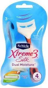 Schick Silk For Smooth Glide  (Pack of 4)